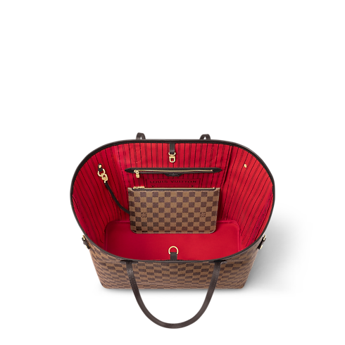 Bolso Neverfull GM Lona Damier Ebène Mujer Bolsos Bolsos | LOUIS VUITTON (Zoom de producto)