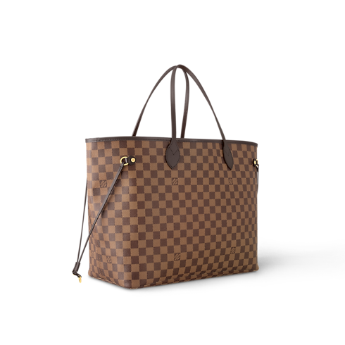 Bolso Neverfull GM Lona Damier Ebène Mujer Bolsos Bolsos | LOUIS VUITTON (Zoom de producto)