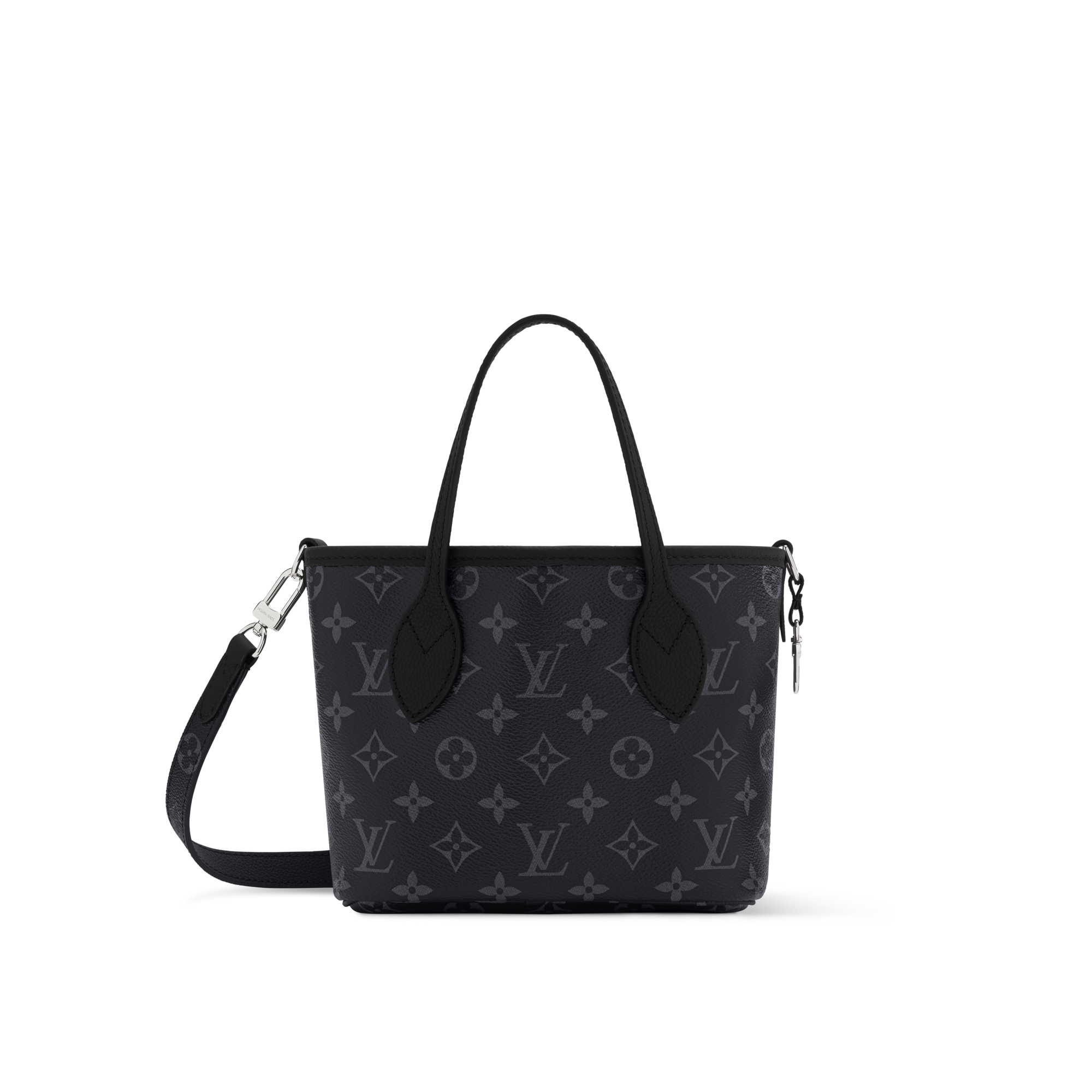 Bolso Neverfull Inside Out BB con bandolera Monogram Eclipse Bolsos y pequeña marroquinería Bolsos de mujer Icónicos Louis Vuitton | LOUIS VUITTON (Zoom de producto)