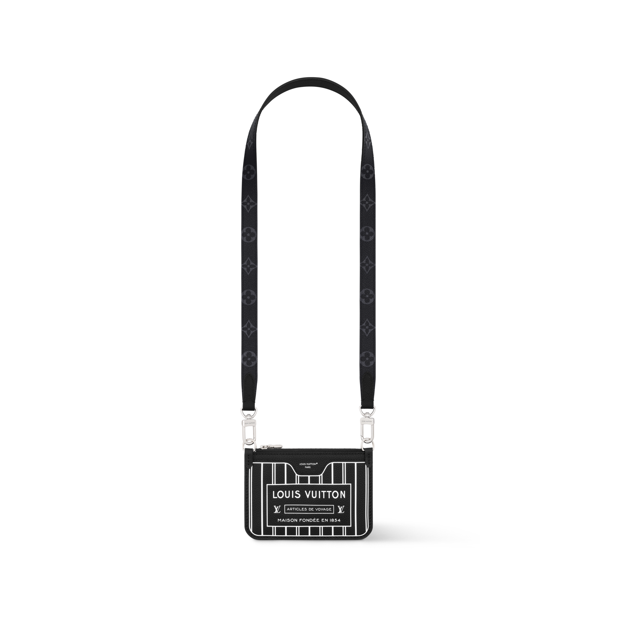 Bolso Neverfull Inside Out BB con bandolera Monogram Eclipse Bolsos y pequeña marroquinería Bolsos de mujer Icónicos Louis Vuitton | LOUIS VUITTON (Zoom de producto)