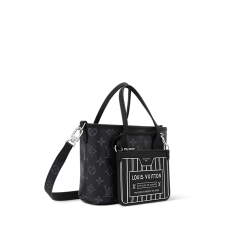 Bolso Neverfull Inside Out BB con bandolera Monogram Eclipse Bolsos y pequeña marroquinería Bolsos de mujer Icónicos Louis Vuitton | LOUIS VUITTON (Zoom de producto)