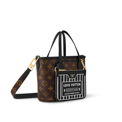 Bolso Neverfull Inside Out BB con bandolera Bolsos y pequeña marroquinería Bolsos de mujer Icónicos Louis Vuitton | LOUIS VUITTON (Zoom de producto)