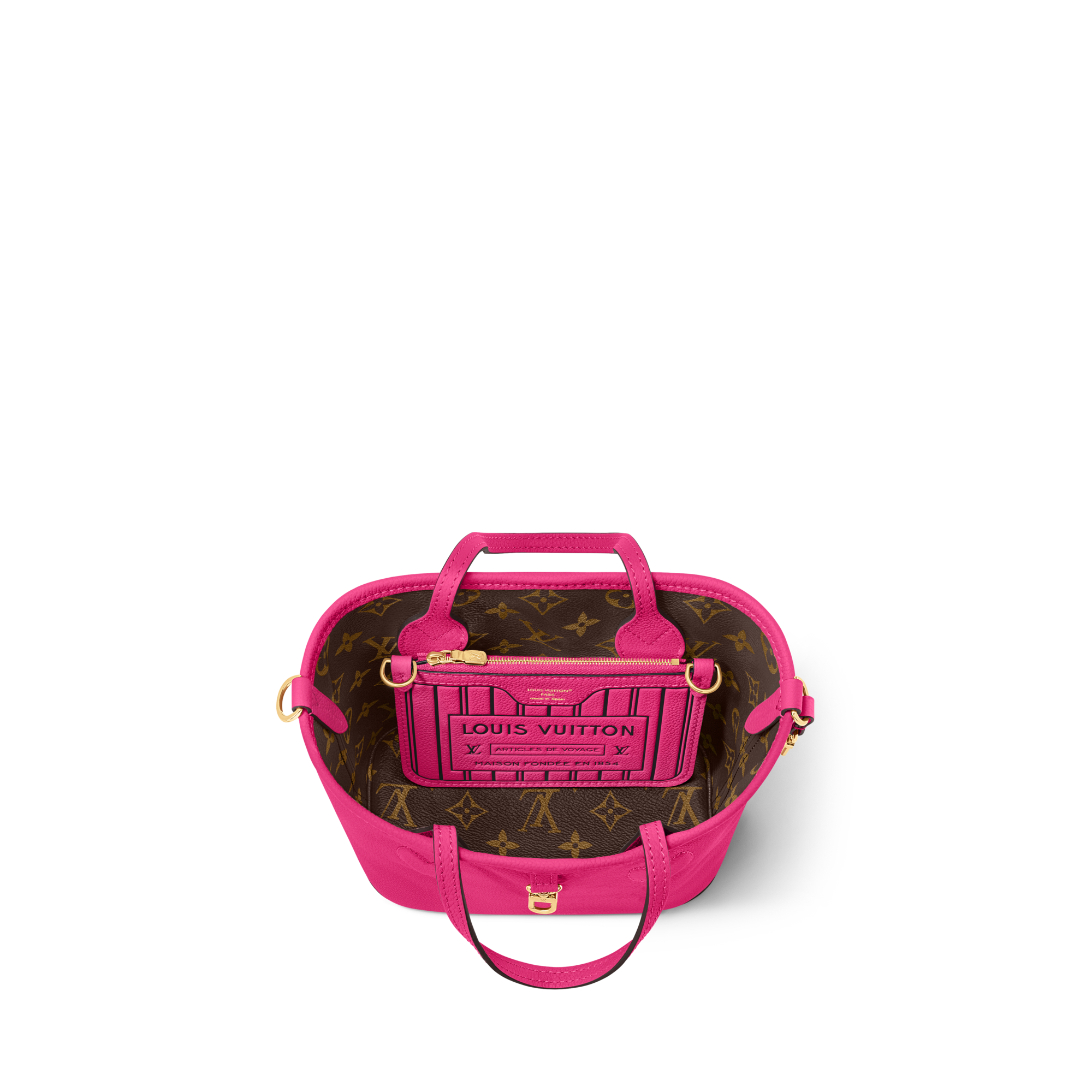 Bolso Neverfull Inside Out BB con bandolera H33 Bolsos y pequeña marroquinería Bolsos de mujer Icónicos Louis Vuitton | LOUIS VUITTON (Zoom de producto)