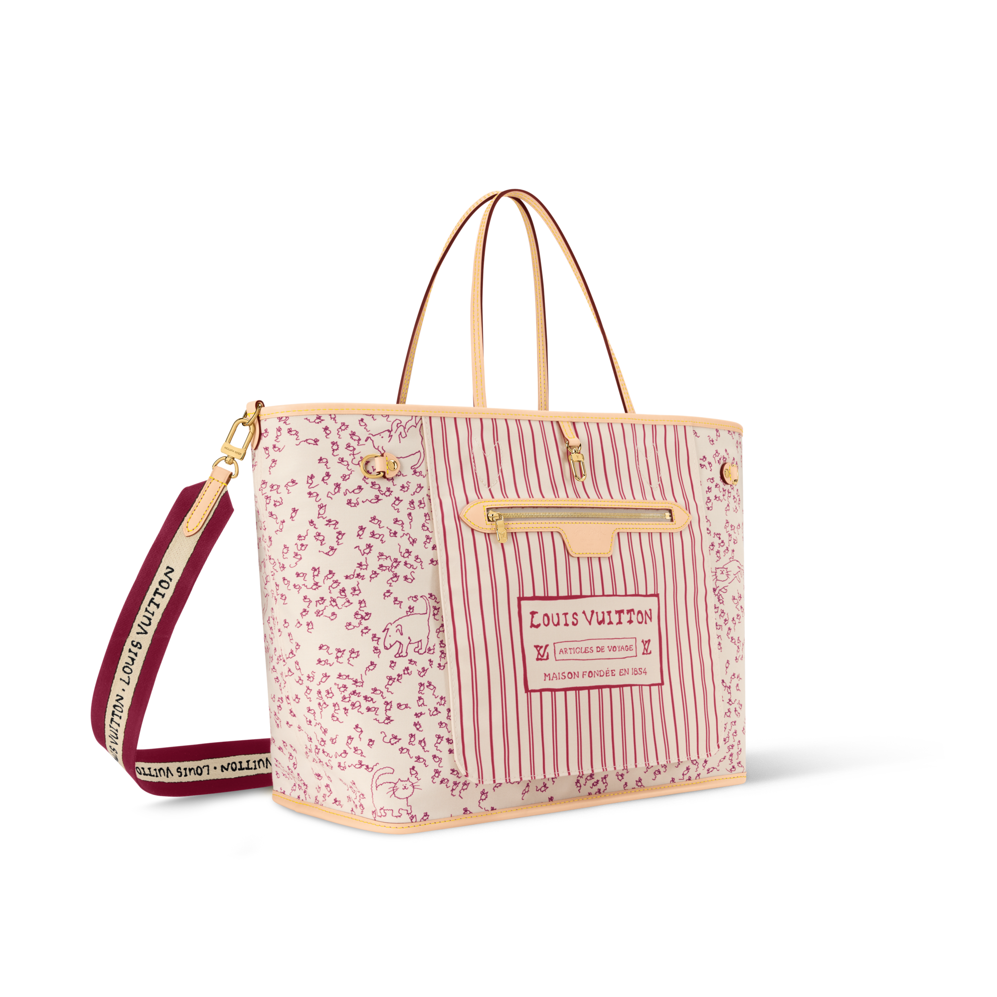Bolso Neverfull Inside Out GM Lona Monogram Bolsos y pequeña marroquinería Bolsos de mujer Icónicos Louis Vuitton | LOUIS VUITTON (Zoom de producto)