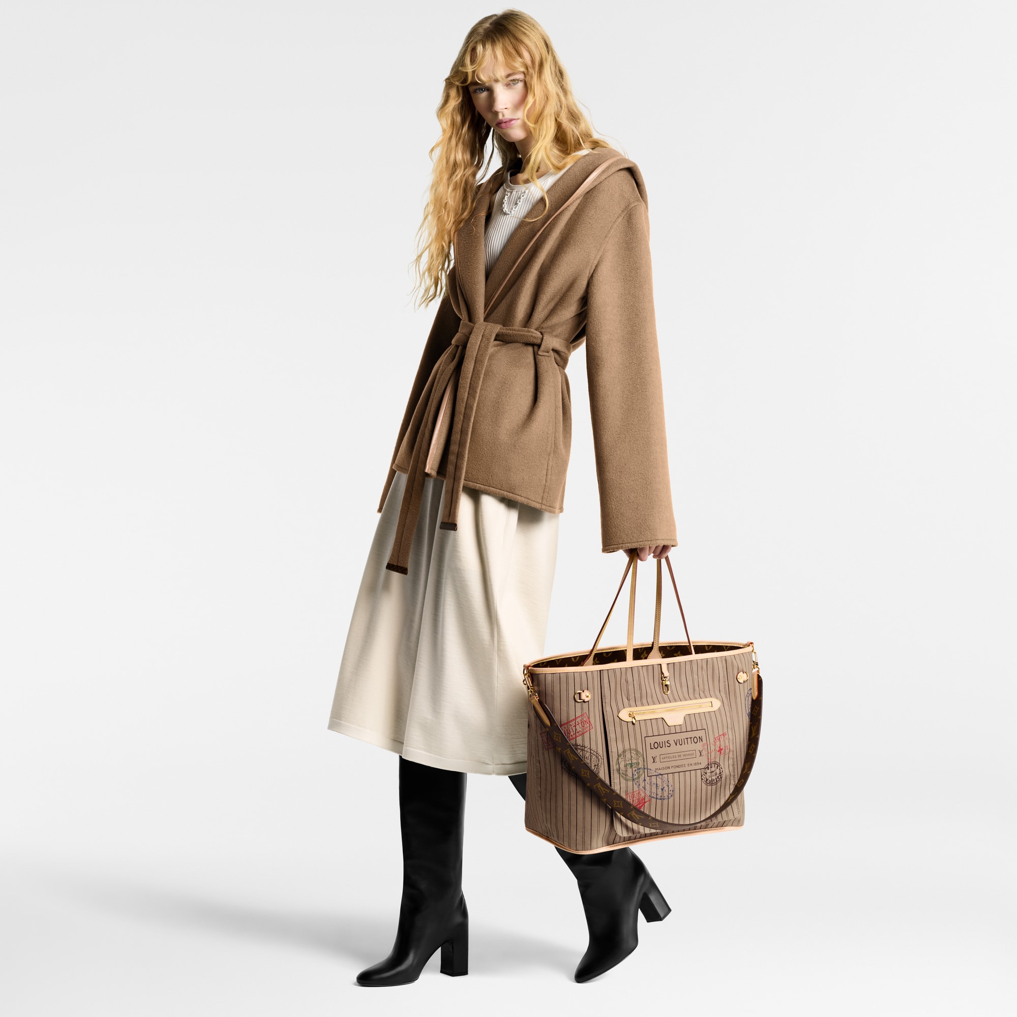 Bolso Neverfull Inside Out GM con bandolera Lona Monogram Bolsos y pequeña marroquinería Bolsos de mujer Icónicos Louis Vuitton | LOUIS VUITTON (Zoom de producto)