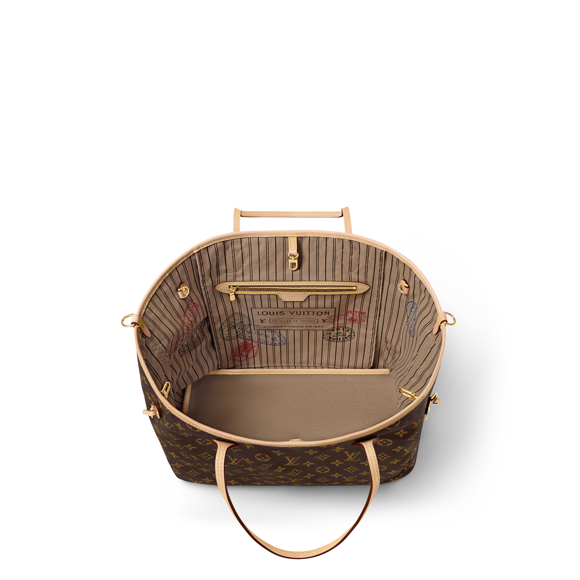 Bolso Neverfull Inside Out GM con bandolera Lona Monogram Bolsos y pequeña marroquinería Bolsos de mujer Icónicos Louis Vuitton | LOUIS VUITTON (Zoom de producto)