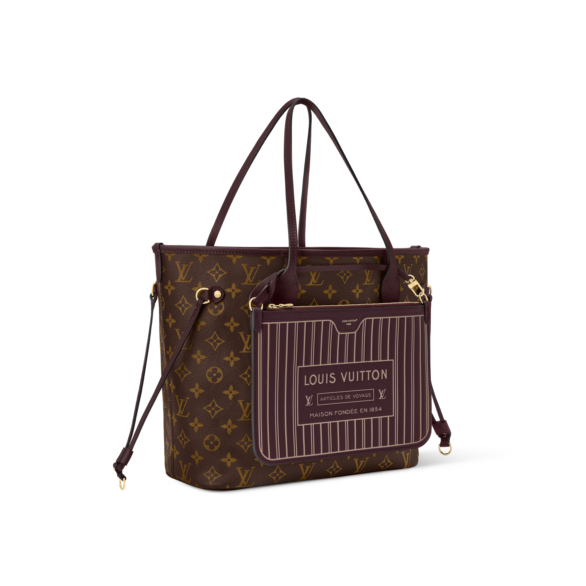 Bolso Neverfull Inside Out MM  Bolsos y pequeña marroquinería Bolsos de mujer Icónicos Louis Vuitton | LOUIS VUITTON (Zoom de producto)