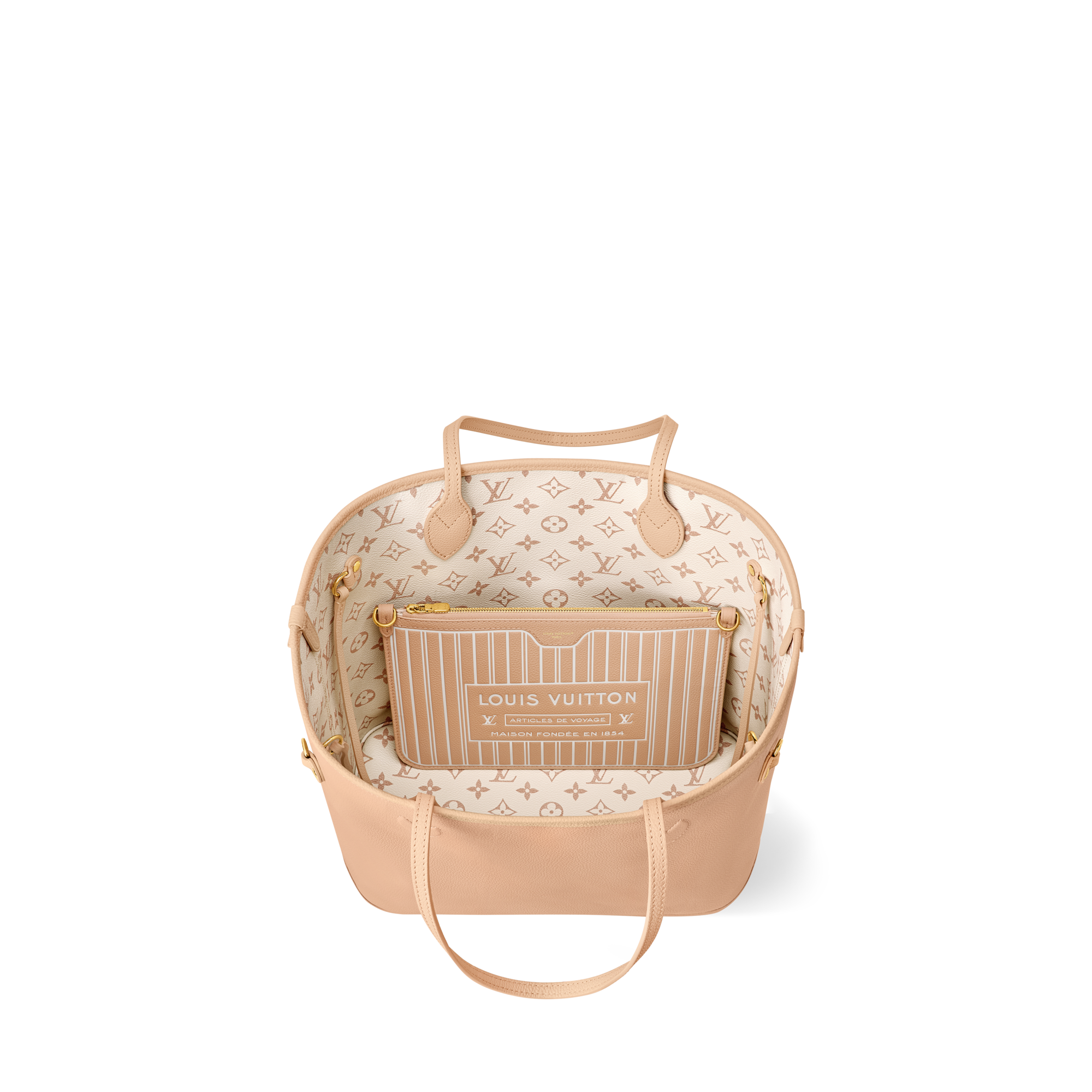 Bolso Neverfull Inside Out MM  Bolsos y pequeña marroquinería Bolsos de mujer Icónicos Louis Vuitton | LOUIS VUITTON (Zoom de producto)