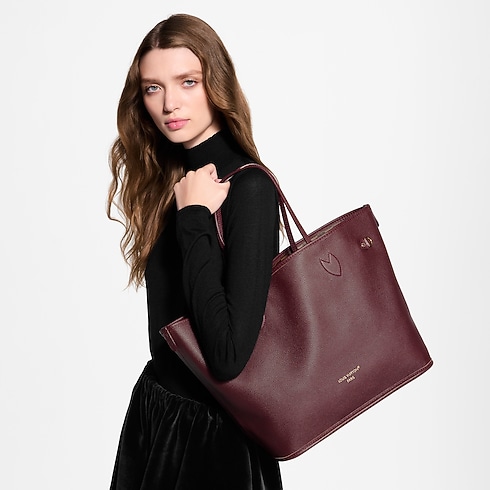 Bolso Neverfull Inside Out MM Piel Minigram Mujer Bolsos Todas las colecciones | LOUIS VUITTON (Zoom de producto)