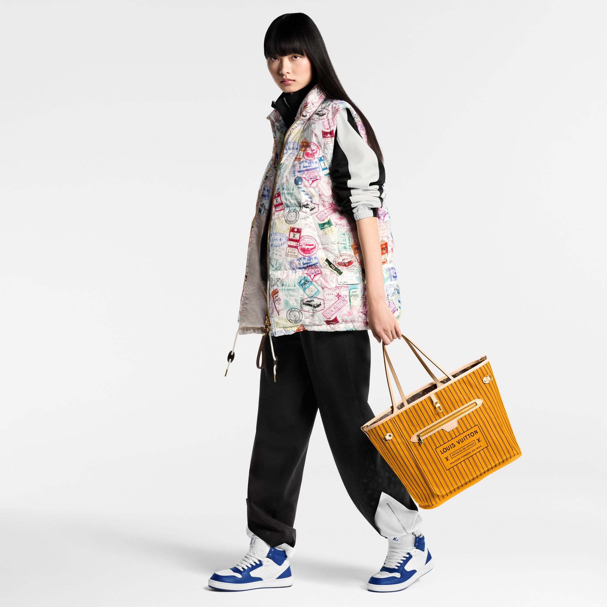 Bolso Neverfull Inside Out MM con bandolera Lona Monogram Bolsos y pequeña marroquinería Bolsos de mujer Icónicos Louis Vuitton | LOUIS VUITTON (Zoom de producto)