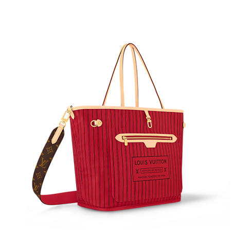 Bolso Neverfull Inside Out MM con bandolera Lona Monogram Bolsos y pequeña marroquinería Bolsos de mujer Icónicos Louis Vuitton | LOUIS VUITTON (Zoom de producto)
