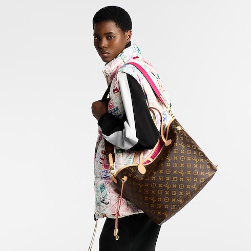 Bolso Neverfull Inside Out MM con bandolera Lona Monogram Bolsos y pequeña marroquinería Bolsos de mujer Icónicos Louis Vuitton | LOUIS VUITTON (Zoom de producto)