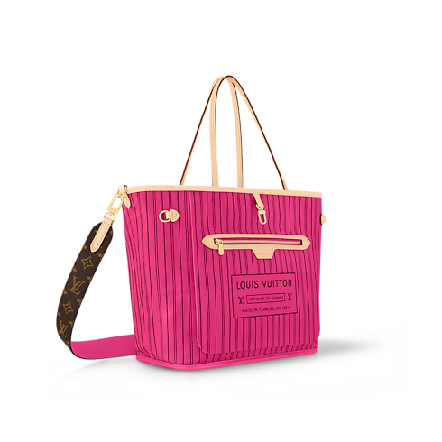 Bolso Neverfull Inside Out MM con bandolera Lona Monogram Bolsos y pequeña marroquinería Bolsos de mujer Icónicos Louis Vuitton | LOUIS VUITTON (Zoom de producto)