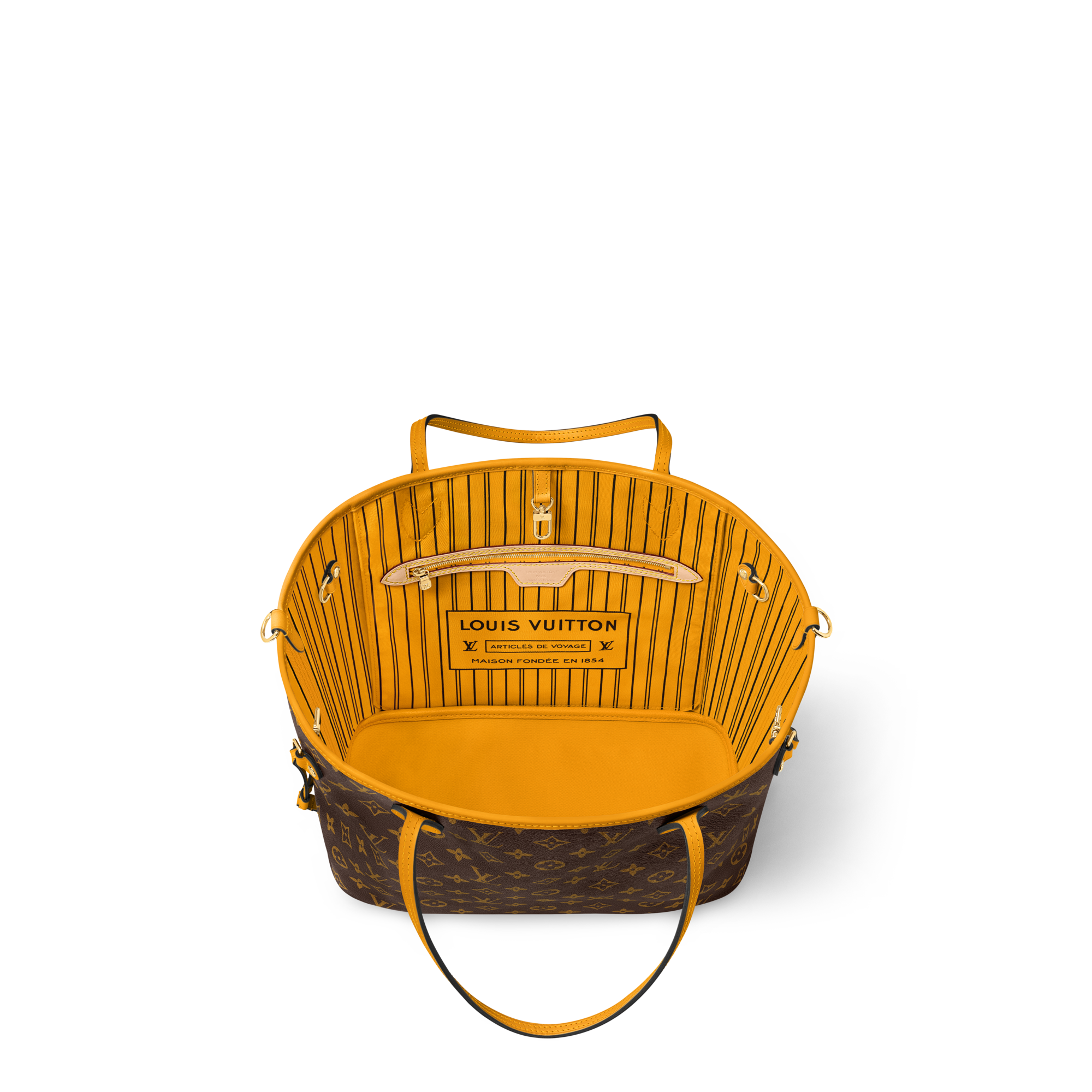 Bolso Neverfull Inside Out MM con bandolera Lona Monogram Bolsos y pequeña marroquinería Bolsos de mujer Icónicos Louis Vuitton | LOUIS VUITTON (Zoom de producto)