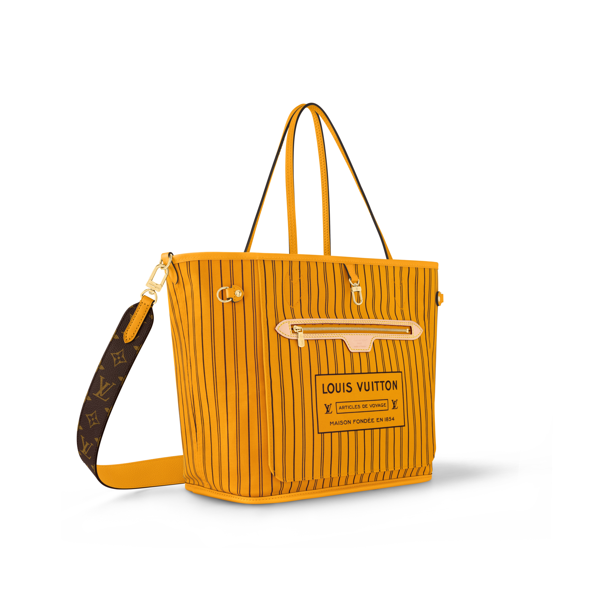 Bolso Neverfull Inside Out MM con bandolera Lona Monogram Bolsos y pequeña marroquinería Bolsos de mujer Icónicos Louis Vuitton | LOUIS VUITTON (Zoom de producto)