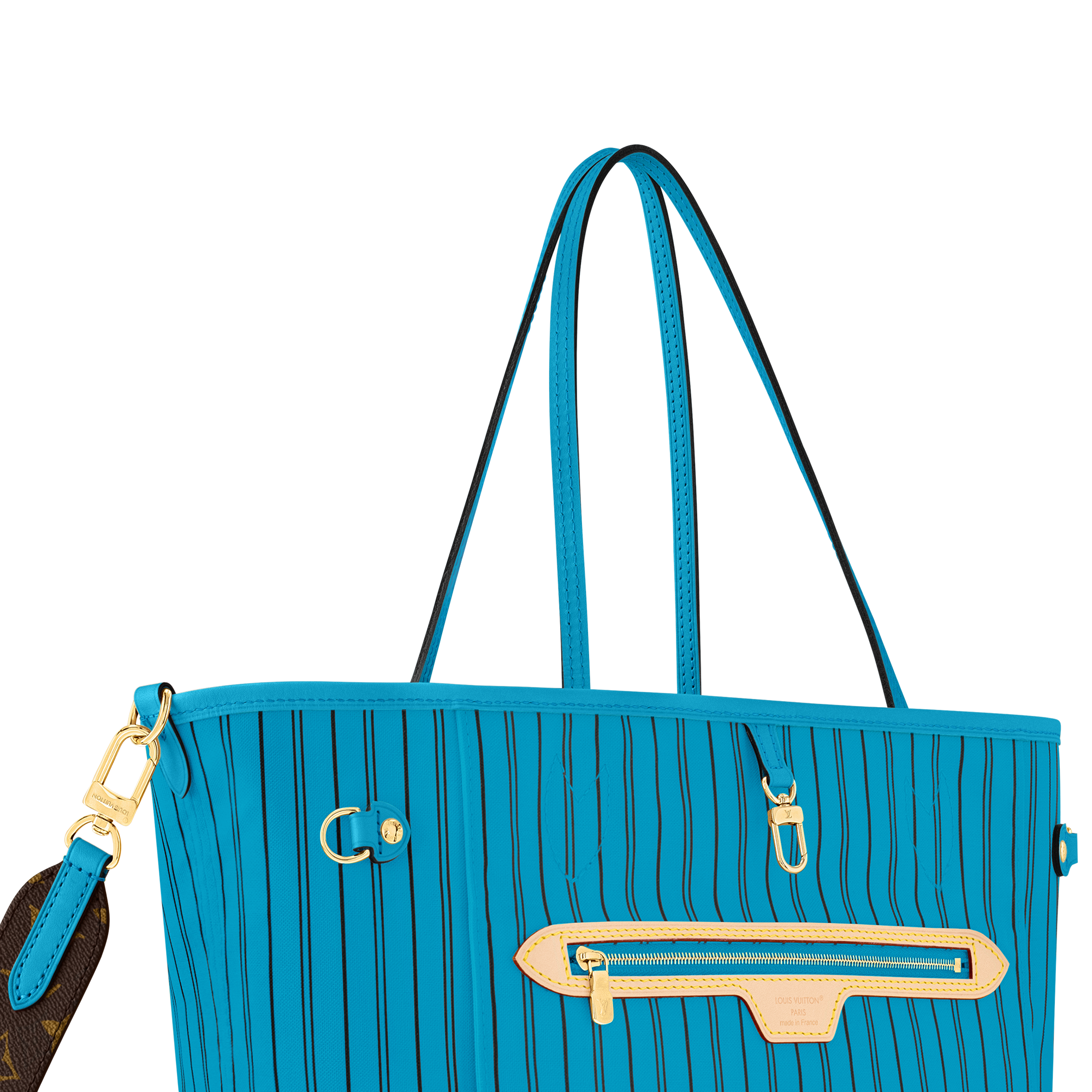 Bolso Neverfull Inside Out MM con bandolera Lona Monogram Bolsos y pequeña marroquinería Bolsos de mujer Icónicos Louis Vuitton | LOUIS VUITTON (Zoom de producto)