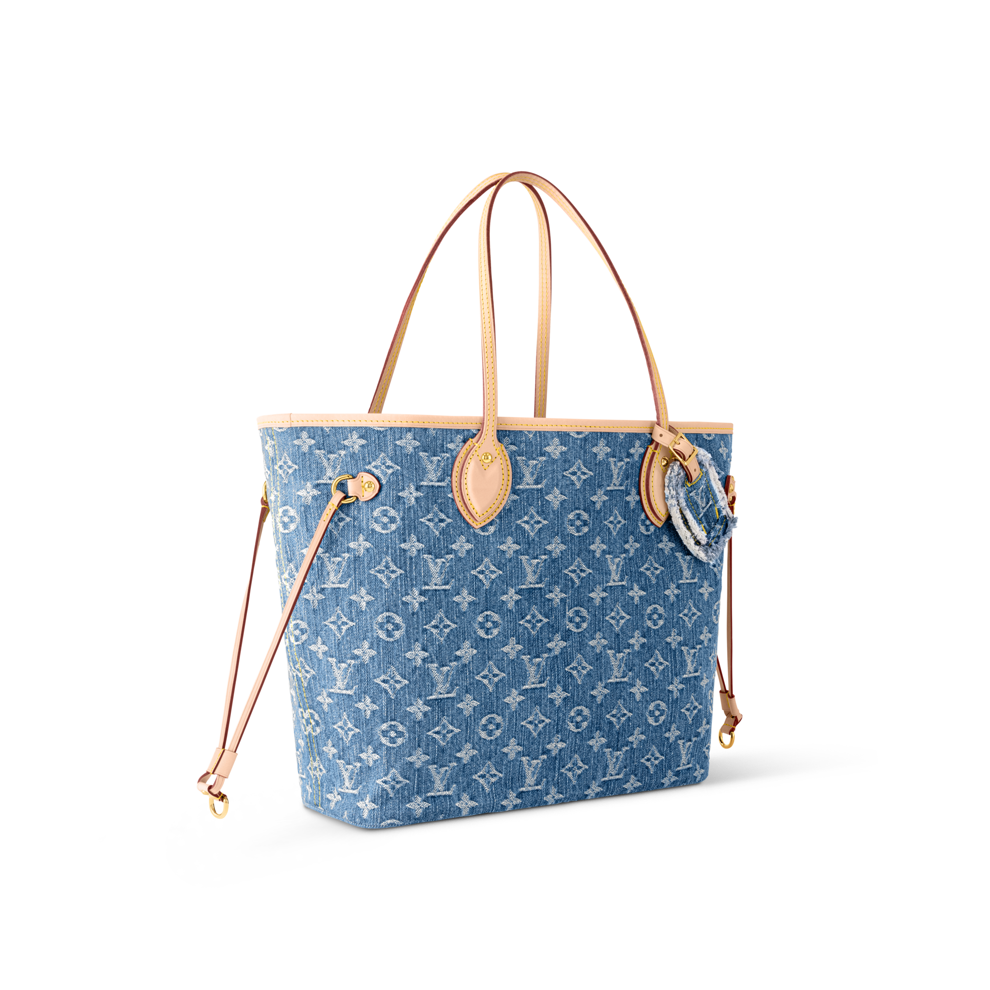 Bolso Neverfull MM Lona Monogram Denim Bolsos de mujer M13192