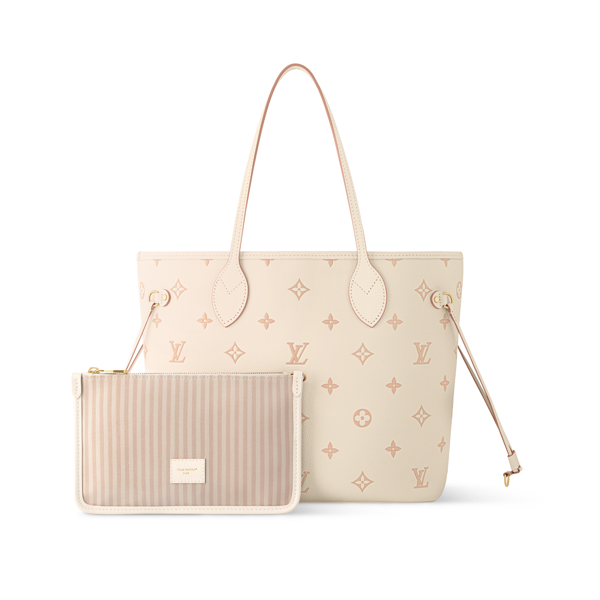 Bolso Neverfull MM Piel Monogram Empreinte Bolsos y pequeña marroquinería Bolsos de mujer Icónicos Louis Vuitton | LOUIS VUITTON (Zoom de producto)