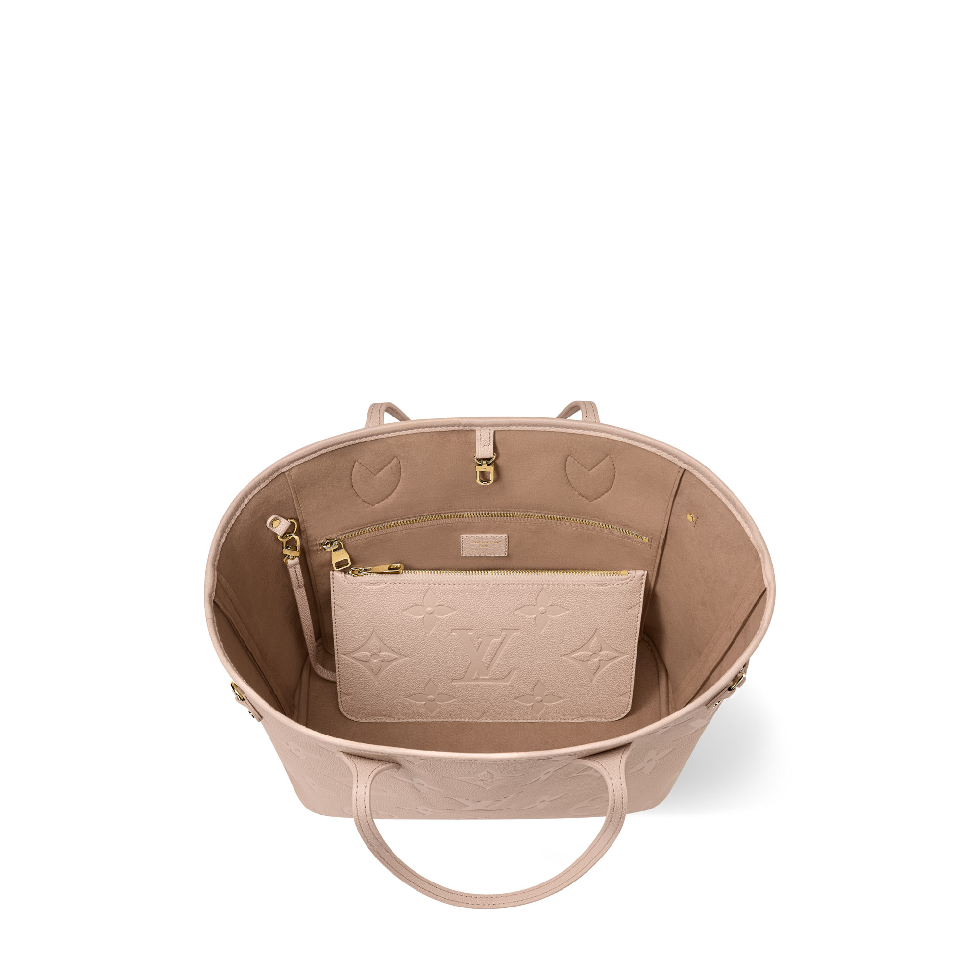 Bolso Neverfull MM Piel Monogram Empreinte Mujer Bolsos Bolsos | LOUIS VUITTON (Zoom de producto)