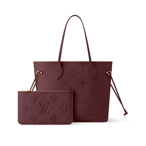 Bolso Neverfull MM Piel Monogram Empreinte Mujer Bolsos Bolsos | LOUIS VUITTON (Zoom de producto)