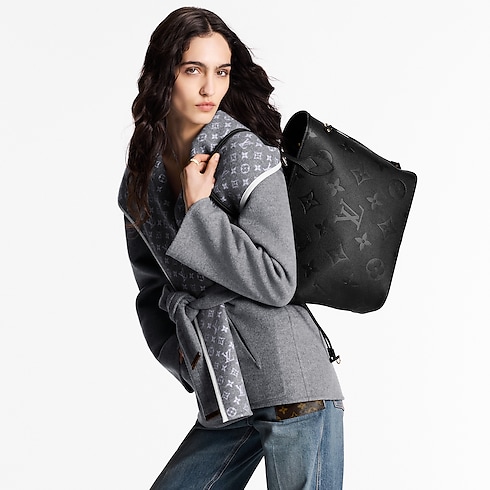 Bolso Neverfull MM Piel Monogram Empreinte Mujer Bolsos Bolsos | LOUIS VUITTON (Zoom de producto)