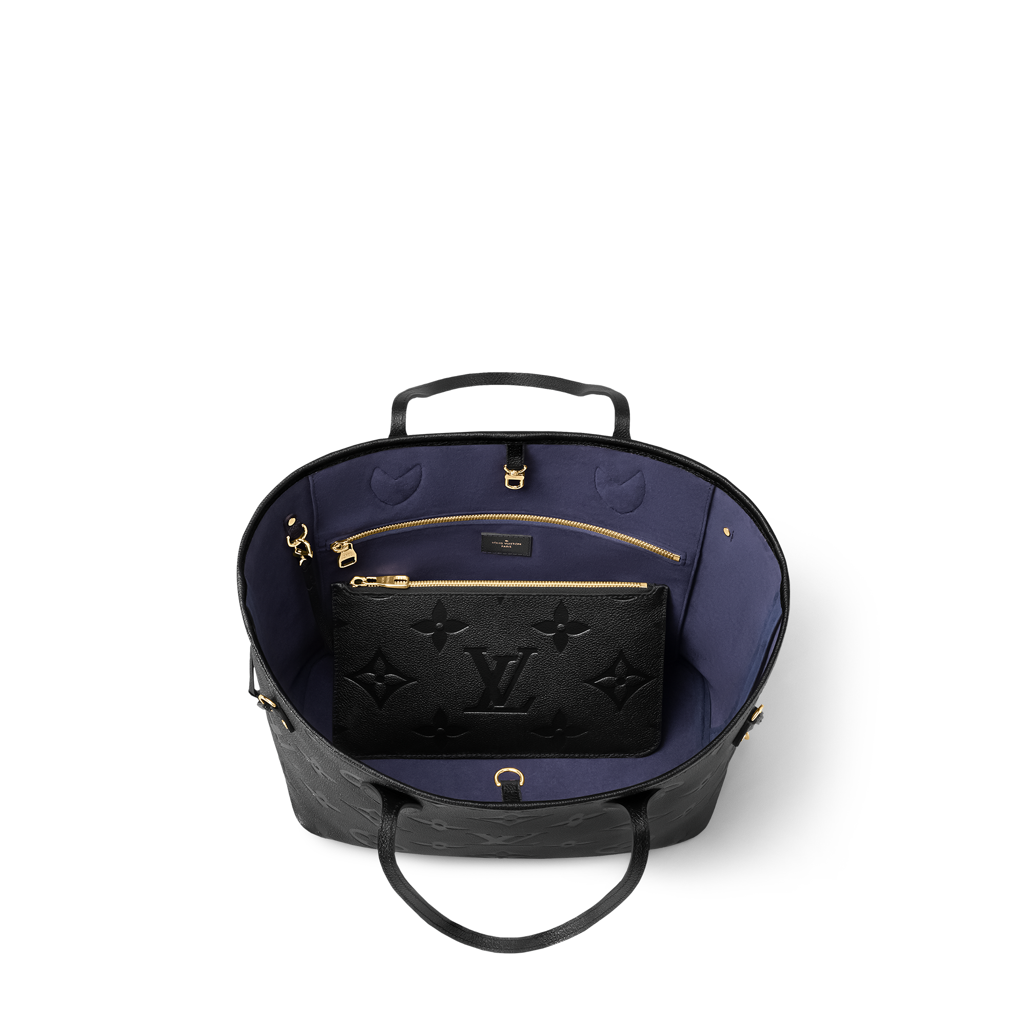 Bolso Neverfull MM Piel Monogram Empreinte Mujer Bolsos Bolsos | LOUIS VUITTON (Zoom de producto)