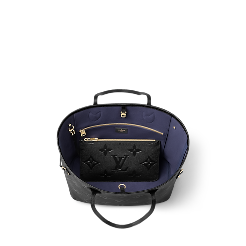 Bolso Neverfull MM Piel Monogram Empreinte Mujer Bolsos Bolsos | LOUIS VUITTON (Zoom de producto)