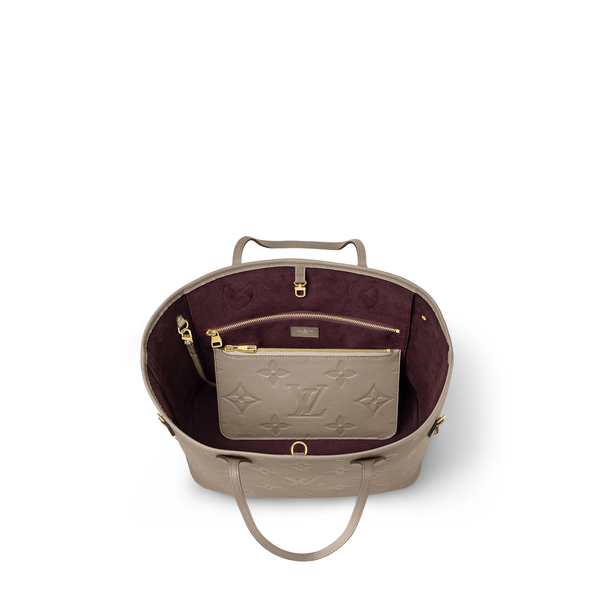 Bolso Neverfull MM Piel Monogram Empreinte Mujer Bolsos Bolsos | LOUIS VUITTON (Zoom de producto)