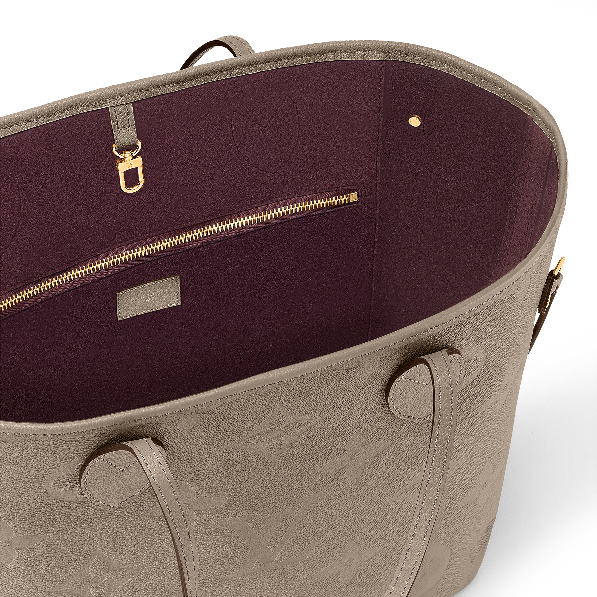 Bolso Neverfull MM Piel Monogram Empreinte Mujer Bolsos Bolsos | LOUIS VUITTON (Zoom de producto)