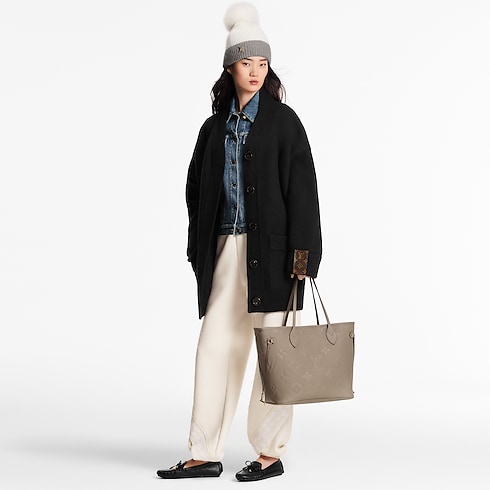 Bolso Neverfull MM Piel Monogram Empreinte Mujer Bolsos Bolsos | LOUIS VUITTON (Zoom de producto)