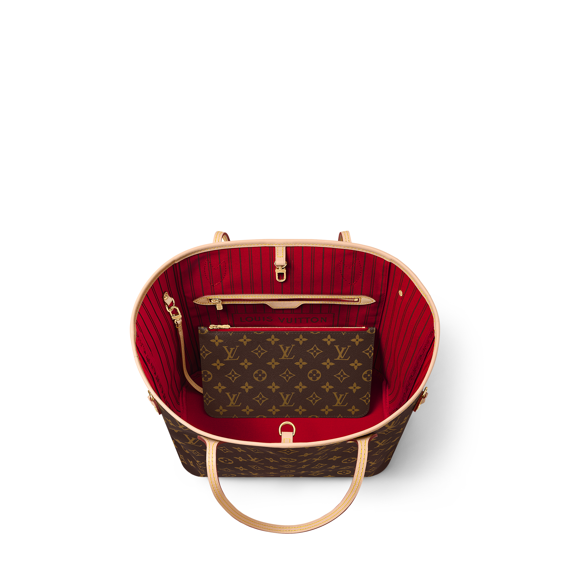 Bolso Neverfull MM Lona Monogram Mujer Bolsos Bolsos | LOUIS VUITTON (Zoom de producto)