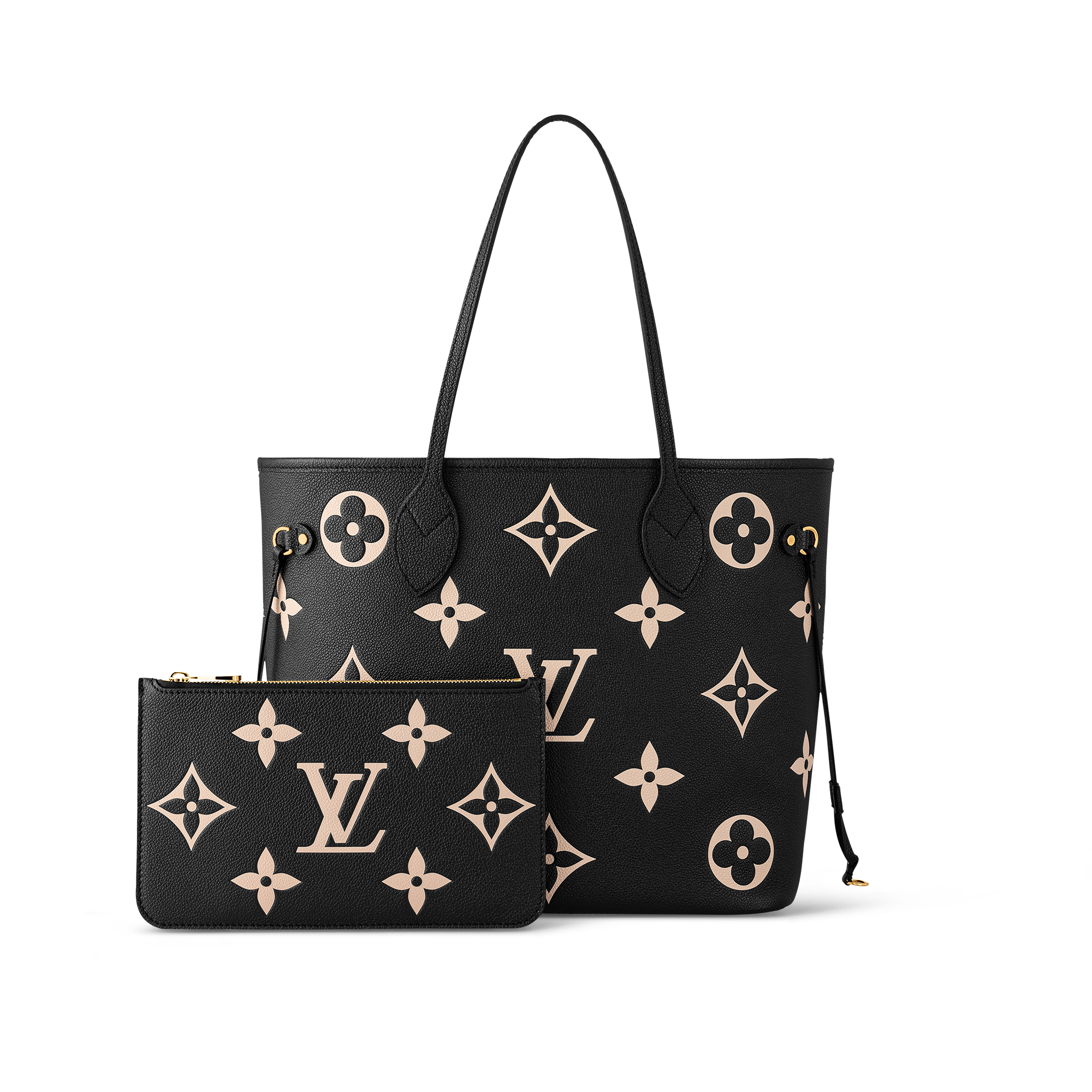 Bolso Neverfull MM Piel Monogram Empreinte Mujer Bolsos Bolsos | LOUIS VUITTON (Zoom de producto)