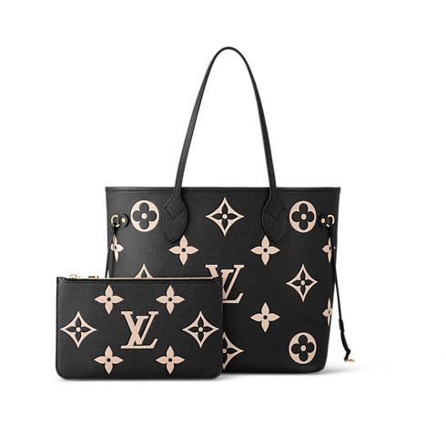 Bolso Neverfull MM Piel Monogram Empreinte Mujer Bolsos Bolsos | LOUIS VUITTON (Zoom de producto)