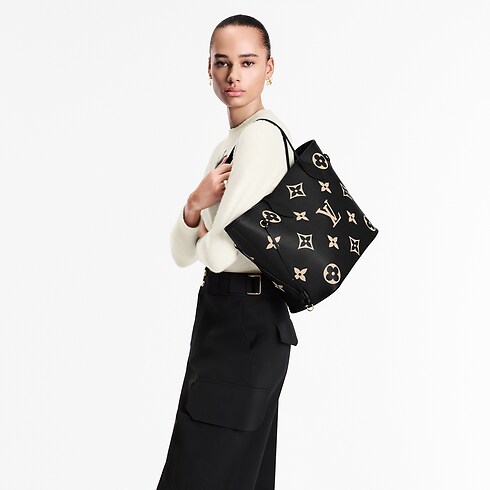 Bolso Neverfull MM Piel Monogram Empreinte Mujer Bolsos Bolsos | LOUIS VUITTON (Zoom de producto)