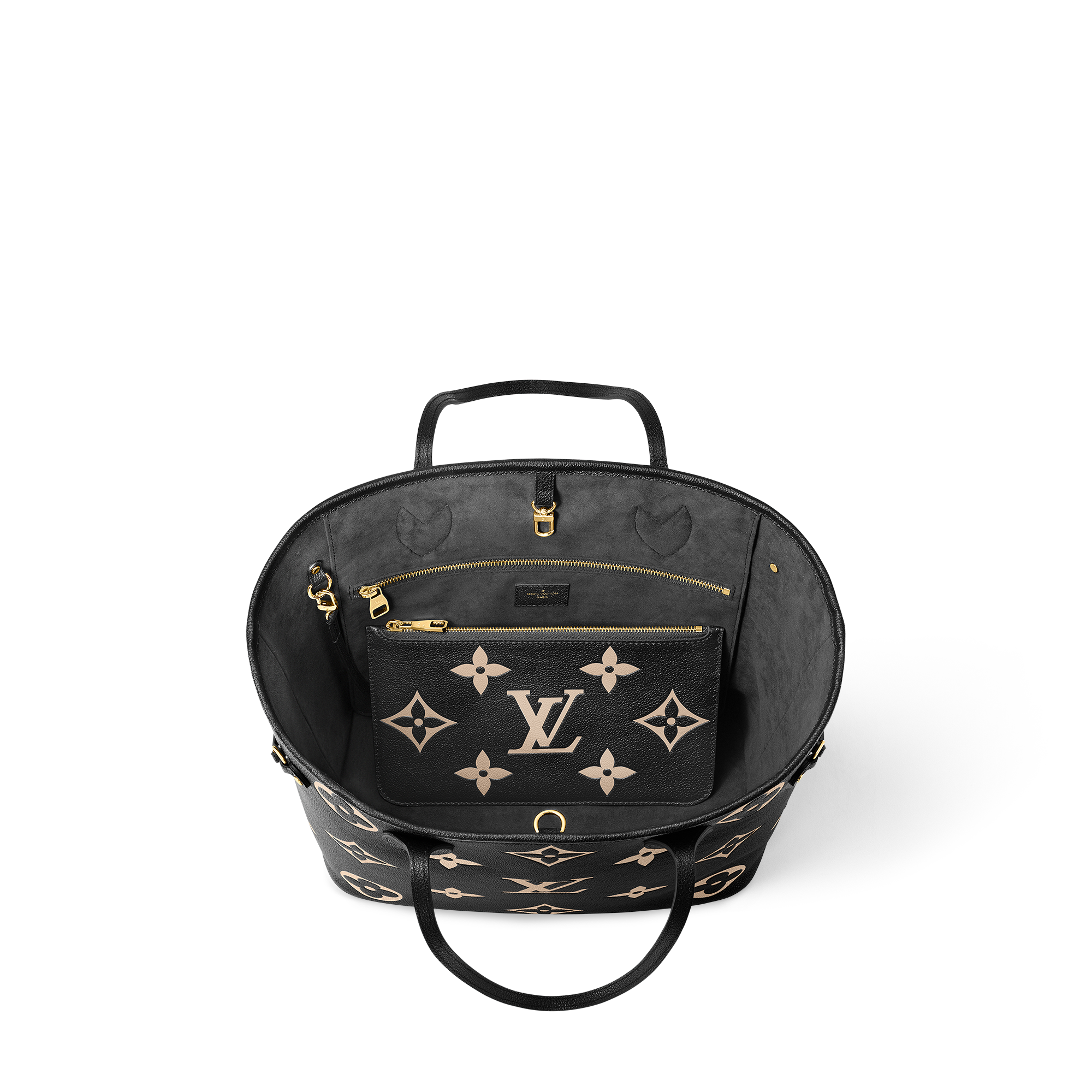 Bolso Neverfull MM Piel Monogram Empreinte Mujer Bolsos Bolsos | LOUIS VUITTON (Zoom de producto)