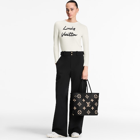 Bolso Neverfull MM Piel Monogram Empreinte Mujer Bolsos Bolsos | LOUIS VUITTON (Zoom de producto)