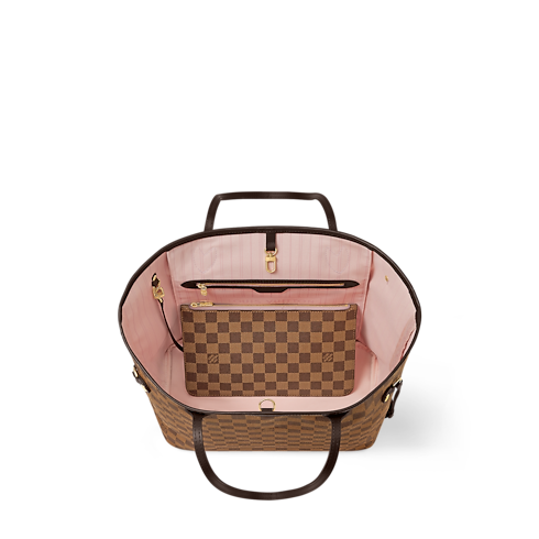 Bolso Neverfull MM Lona Damier Ebène Mujer Bolsos Bolsos | LOUIS VUITTON (Zoom de producto)