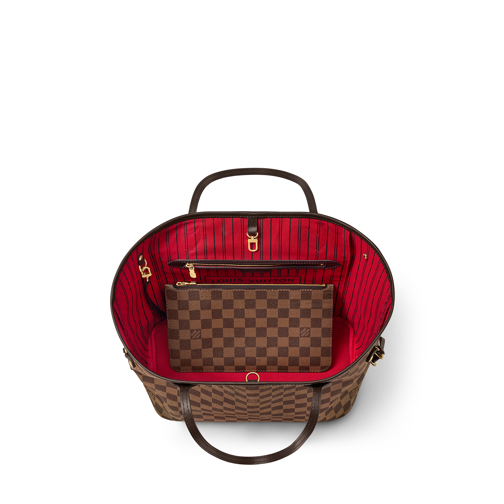 Bolso Neverfull MM Lona Damier Ebène Mujer Bolsos Bolsos | LOUIS VUITTON (Zoom de producto)