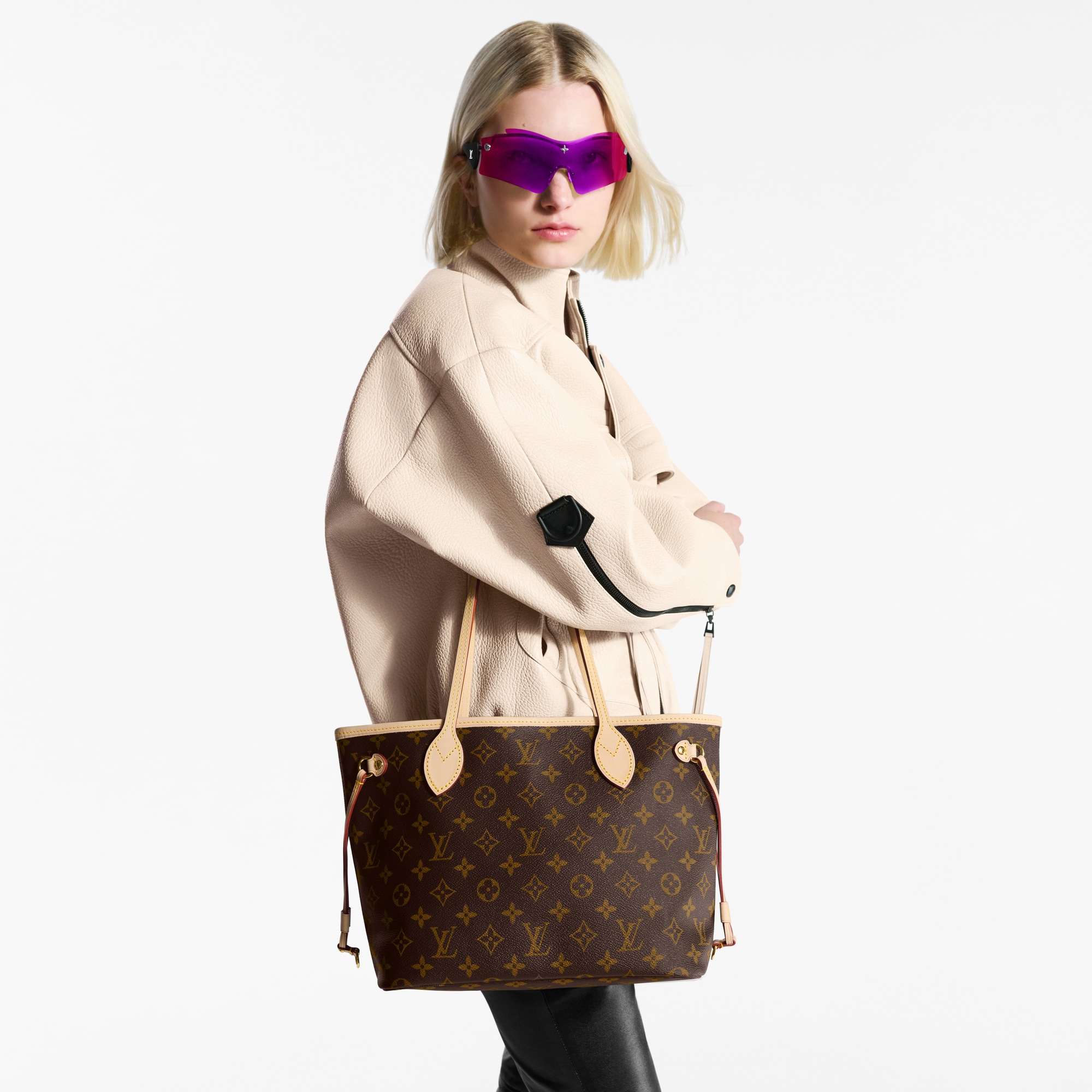 Bolso Neverfull PM Lona Monogram Mujer Bolsos Todas las colecciones | LOUIS VUITTON (Zoom de producto)