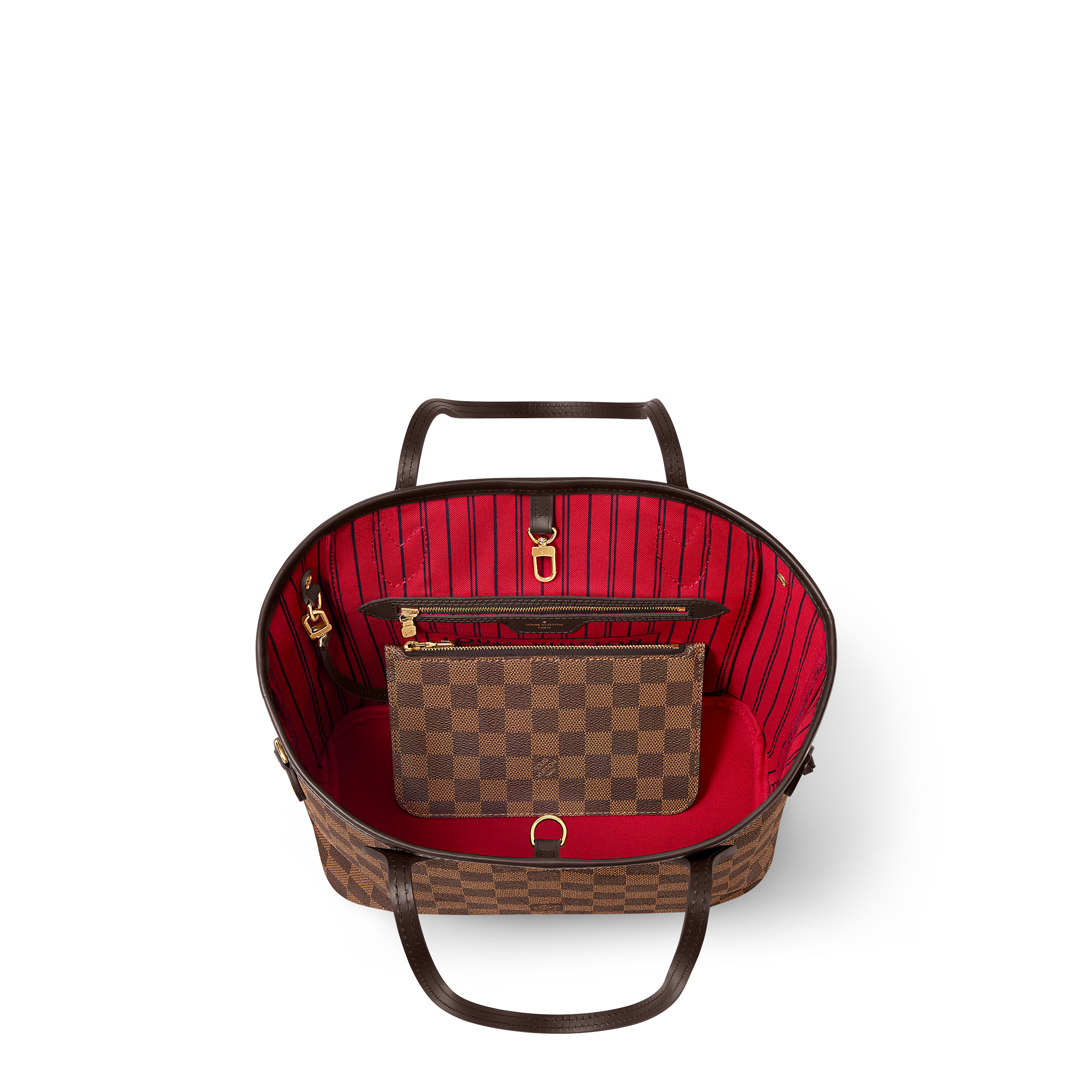 Bolso Neverfull PM Lona Damier Ebène Mujer Bolsos Todas las colecciones | LOUIS VUITTON (Zoom de producto)