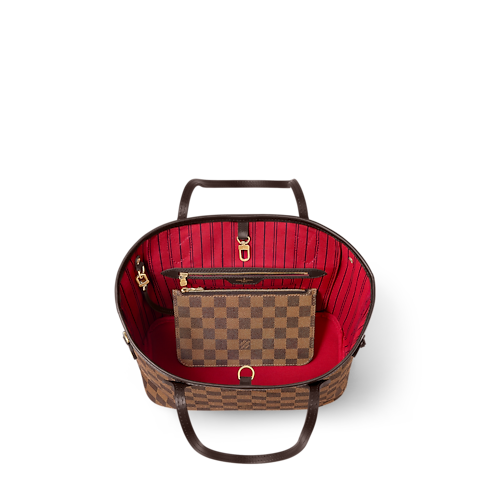 Bolso Neverfull PM Lona Damier Ebène Mujer Bolsos Todas las colecciones | LOUIS VUITTON (Zoom de producto)
