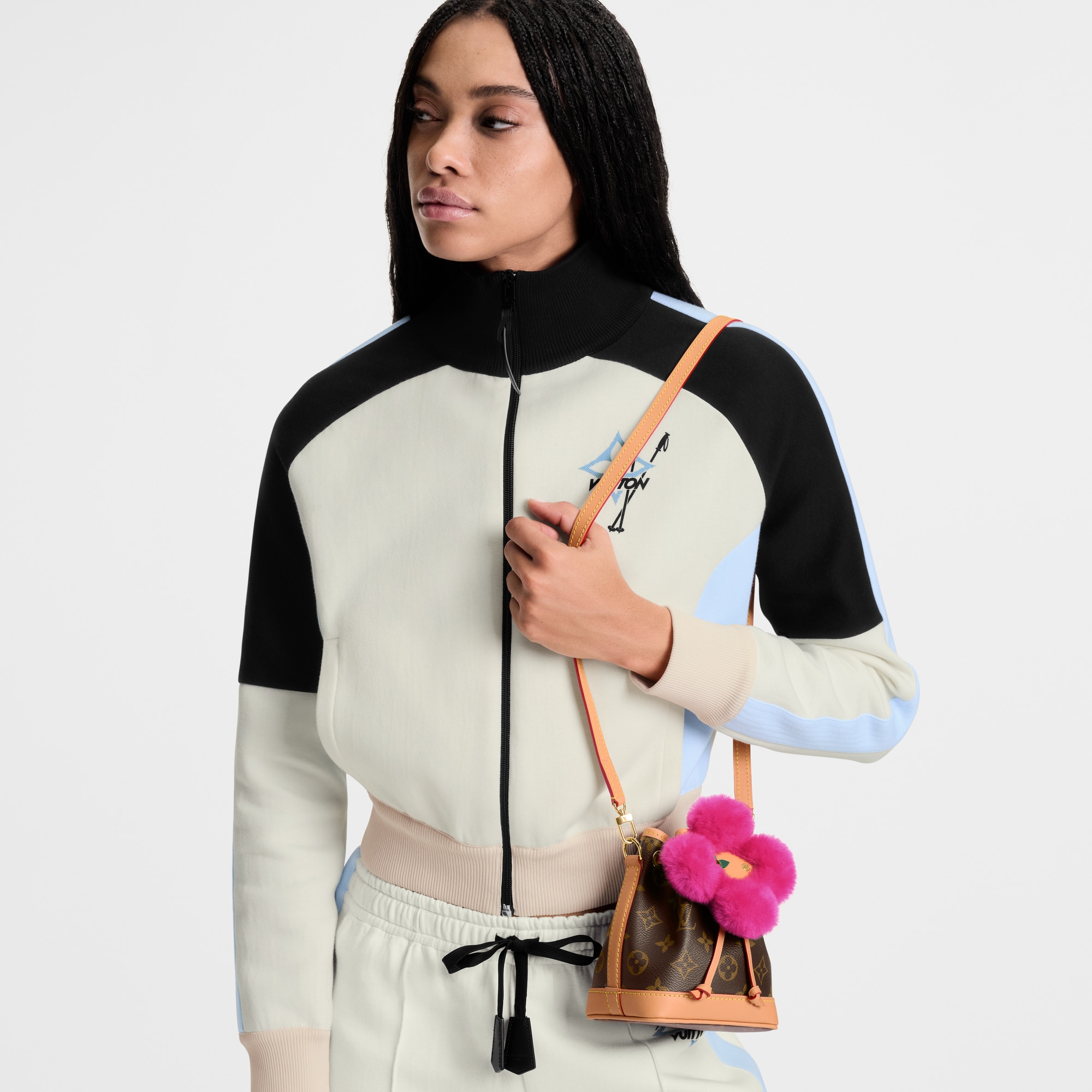 Bolso Noé-Where Vivienne Lona Monogram Mujer Carteras y pequeña marroquinería Carteras con cadena y mini bolsos | LOUIS VUITTON (Zoom de producto)