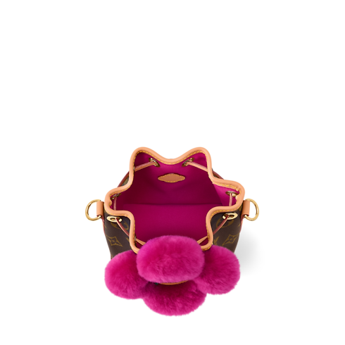 Bolso Noé-Where Vivienne Lona Monogram Mujer Carteras y pequeña marroquinería Carteras con cadena y mini bolsos | LOUIS VUITTON (Zoom de producto)