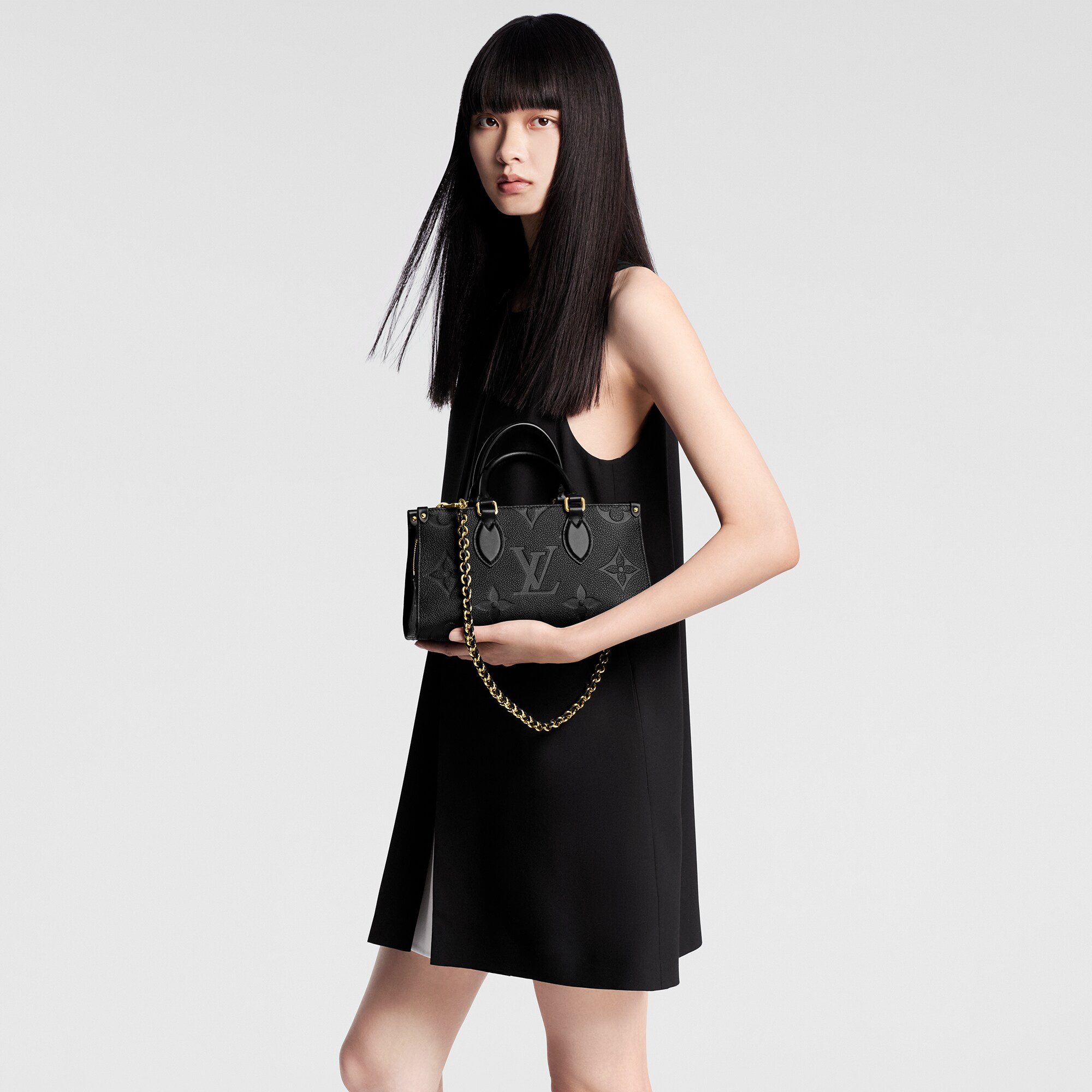 Bolso OnTheGo East West Piel Monogram Empreinte Mujer Bolsos Todas las colecciones | LOUIS VUITTON (Zoom de producto)