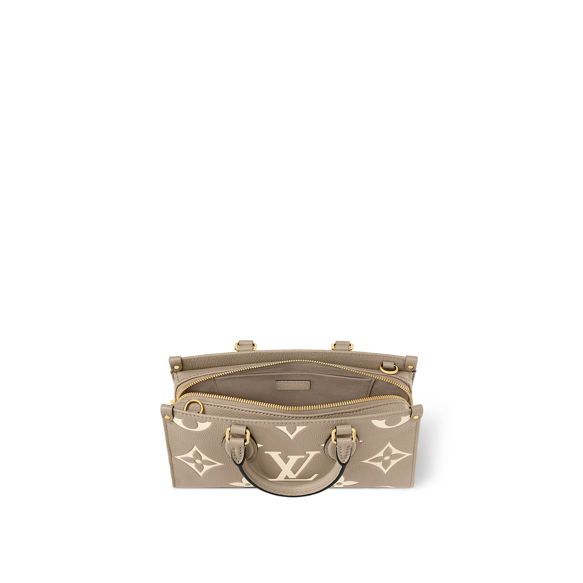 Bolso OnTheGo East West Piel Monogram Empreinte Bicolor Mujer Handbags Todas las colecciones | LOUIS VUITTON (Zoom de producto)