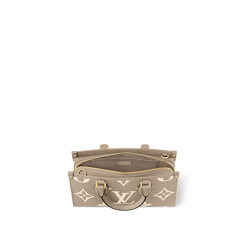 Bolso OnTheGo East West Piel Monogram Empreinte Bicolor Mujer Bolsos Todas las colecciones | LOUIS VUITTON (Zoom de producto)