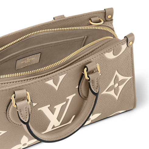 Bolso OnTheGo East West Piel Monogram Empreinte Bicolor Mujer Bolsos Todas las colecciones | LOUIS VUITTON (Zoom de producto)