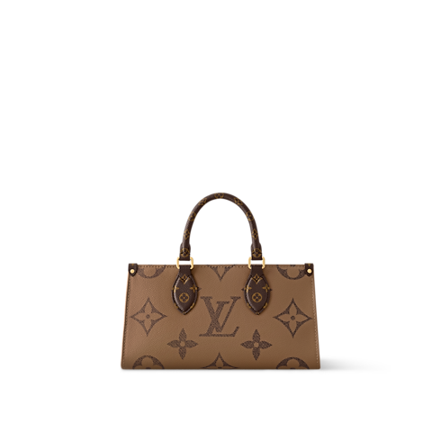 Bolso OnTheGo East West Chain Lona Monogram Reverse Canvas Bolsos y pequeña marroquinería Bolsos de mujer Icónicos Louis Vuitton | LOUIS VUITTON (Zoom de producto)