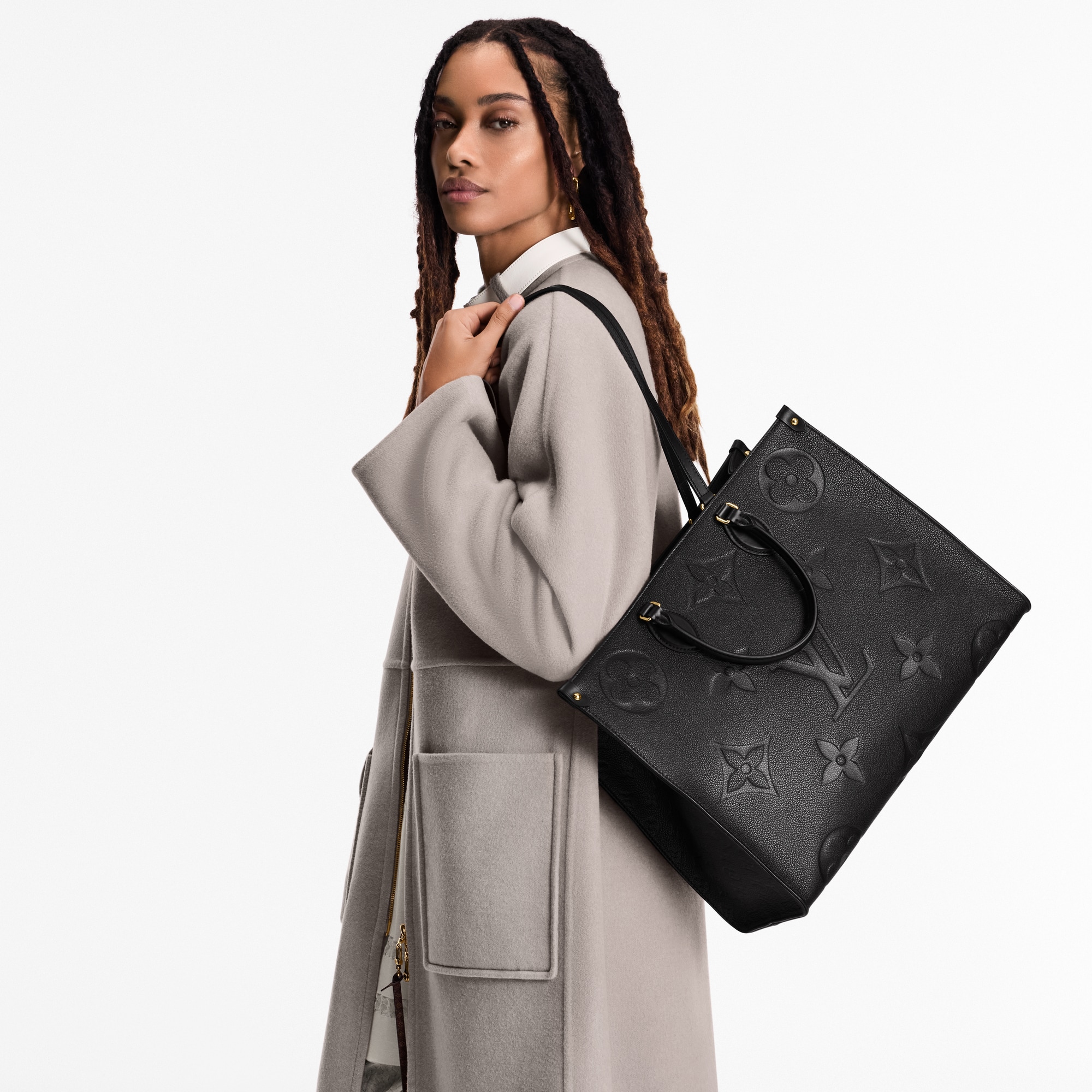 Bolso OnTheGo GM Piel Monogram Empreinte Mujer Bolsos Bolsos | LOUIS VUITTON (Zoom de producto)