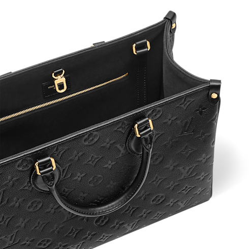 Bolso OnTheGo MM Piel Monogram Empreinte Mujer Bolsos Bolsos | LOUIS VUITTON (Zoom de producto)